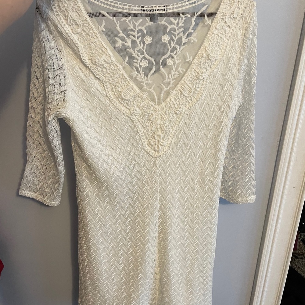 White dress